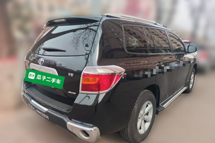 Used Toyota Highlander 2009 3.5L 4x4 7-Seater Elite Edition Rear Right 45 Deg