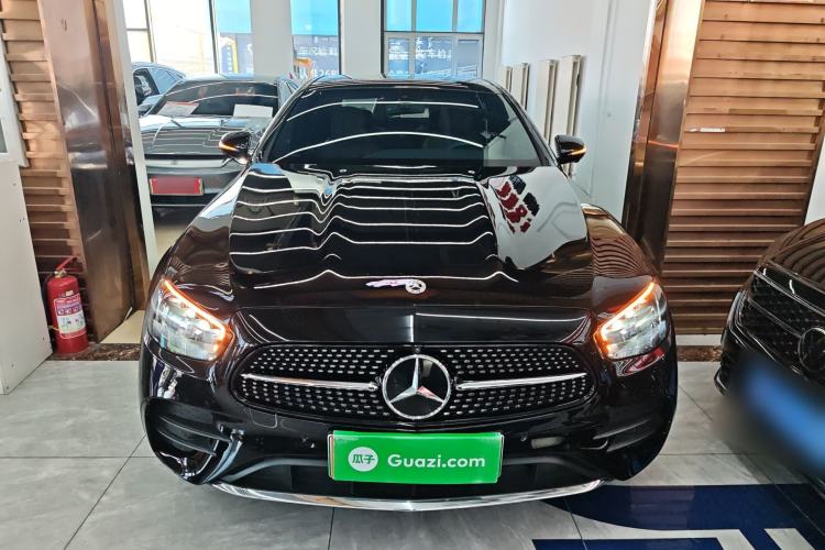Used Mercedes-Benz E-Class New Energy 2023 E 350 e L Plug-in Hybrid Sports Sedan Front
