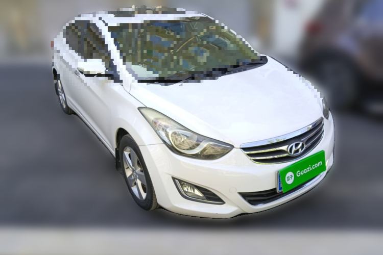 Used Hyundai Elantra (5th Generation / Langdong) 2012 1.6L Automatic Leading Model Front Right 45 Deg