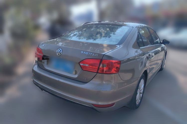 Used Volkswagen Sagitar 2014 1.4TSI Automatic Luxury Model Rear Right 45 Deg