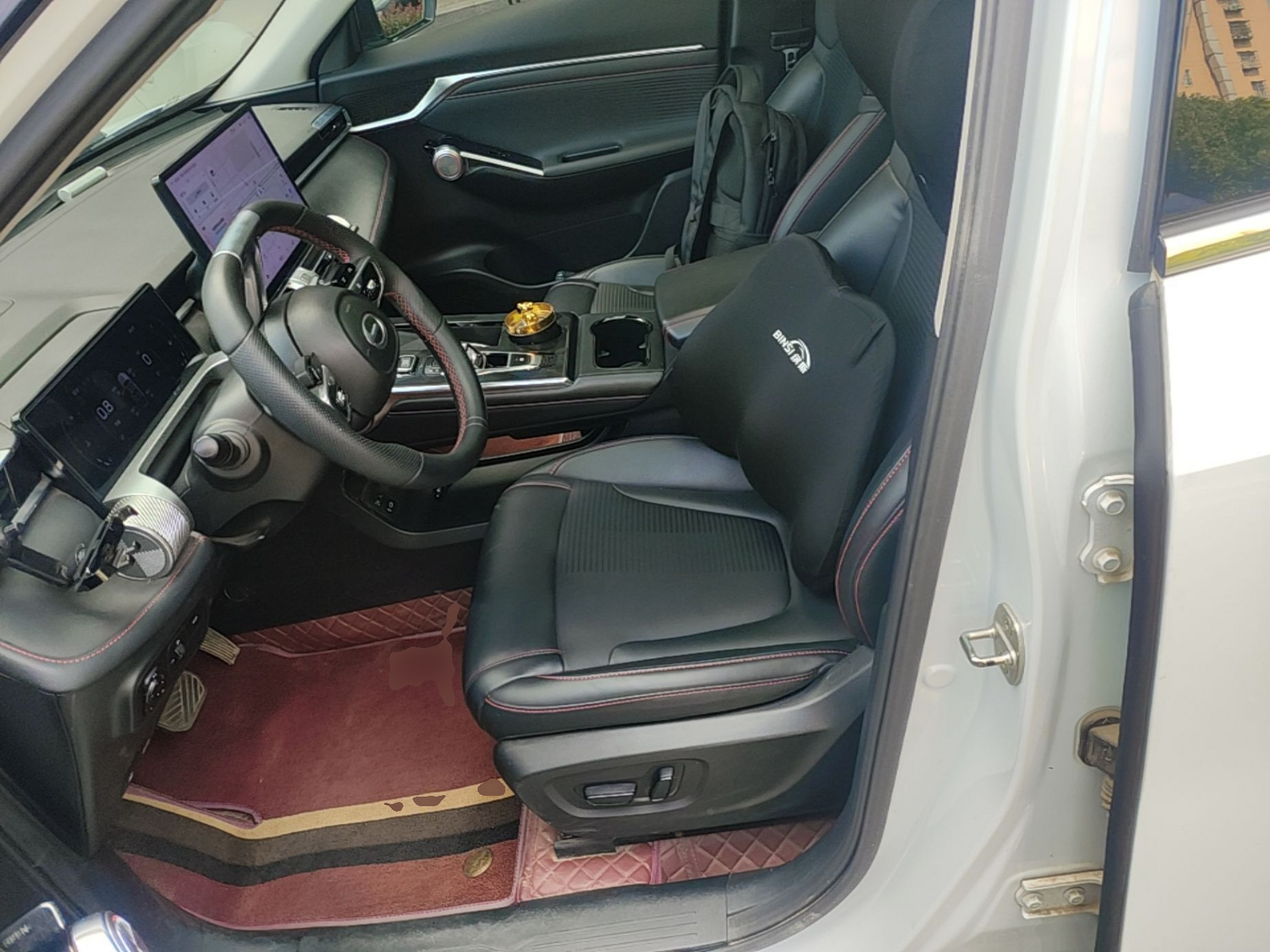 Avant de la voiture
