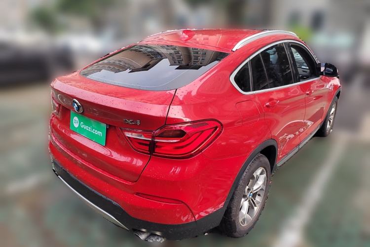 Used BMW X4 2014 xDrive28i Leading Model Rear Right 45 Deg