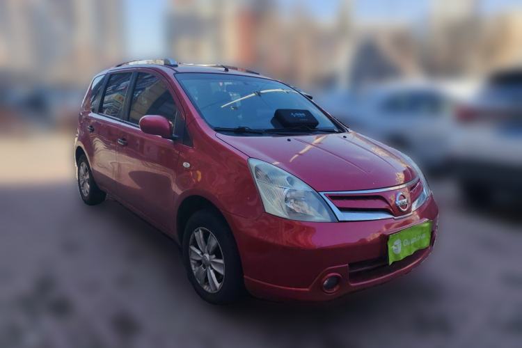 Used Nissan Livina 2010 Jingyue Edition 1.6L Automatic All-in-One Model Front Right 45 Deg