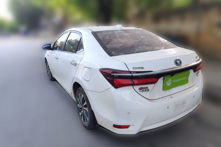 Used Toyota Corolla 2017 Revised Dual-Engine 1.8L E-CVT Elite Edition Rear Left 45 Deg