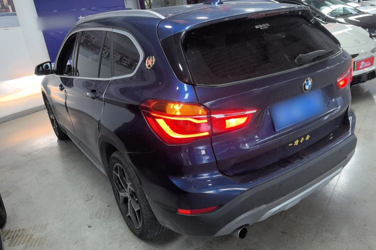 Used BMW X1 2018 sDrive18Li Luxury Model Rear Left 45 Deg