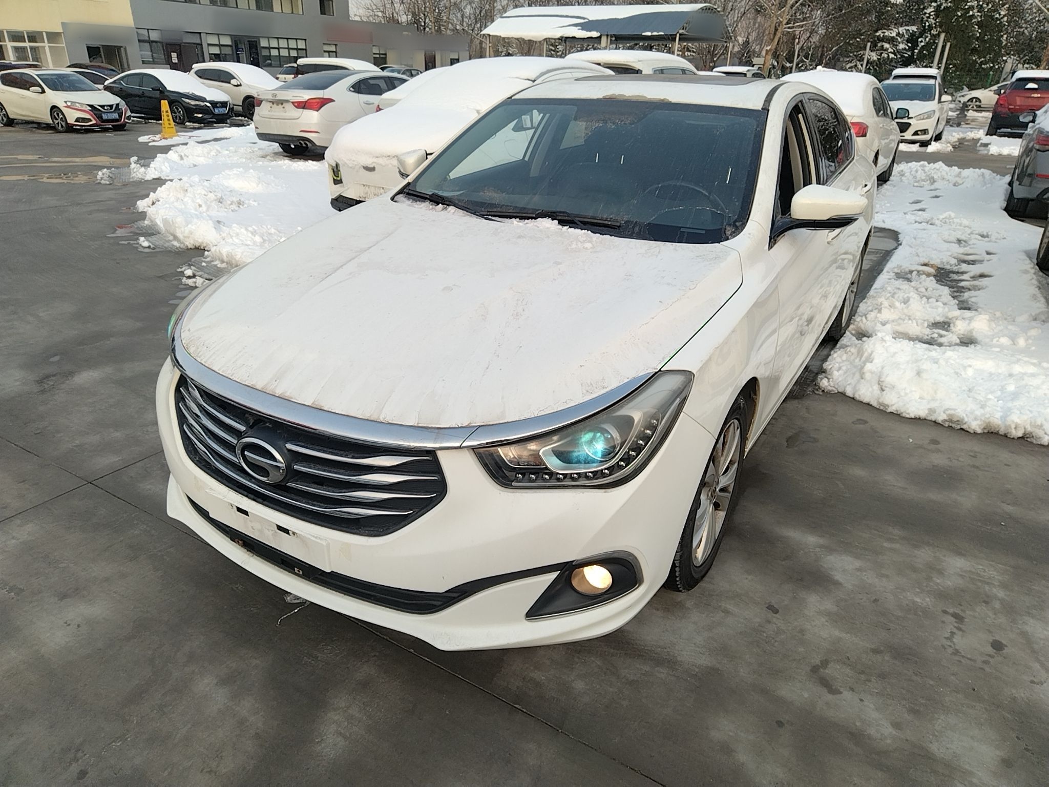 تحت مقدمة السيارة