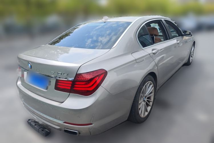 Used BMW 7 Series 2013 740Li Leading Model Rear Right 45 Deg