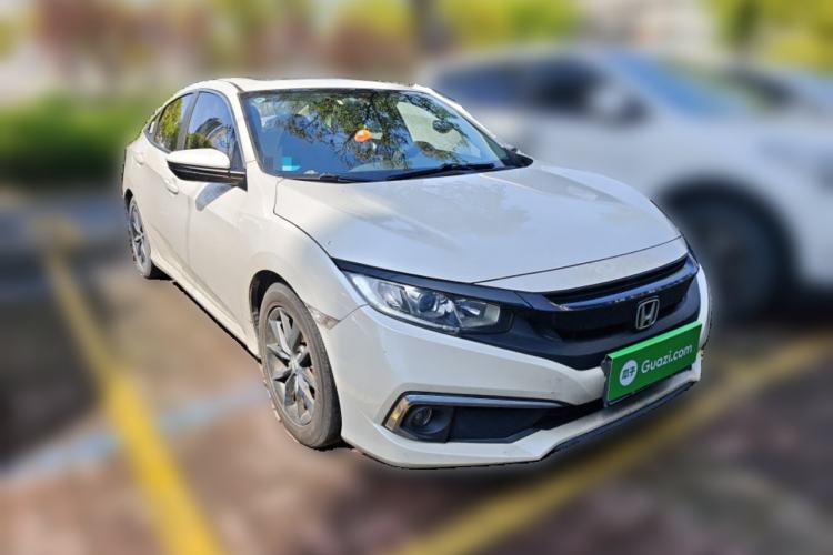 Used Honda Civic 2019 220TURBO CVT Dynamic Edition China VI Front Right 45 Deg