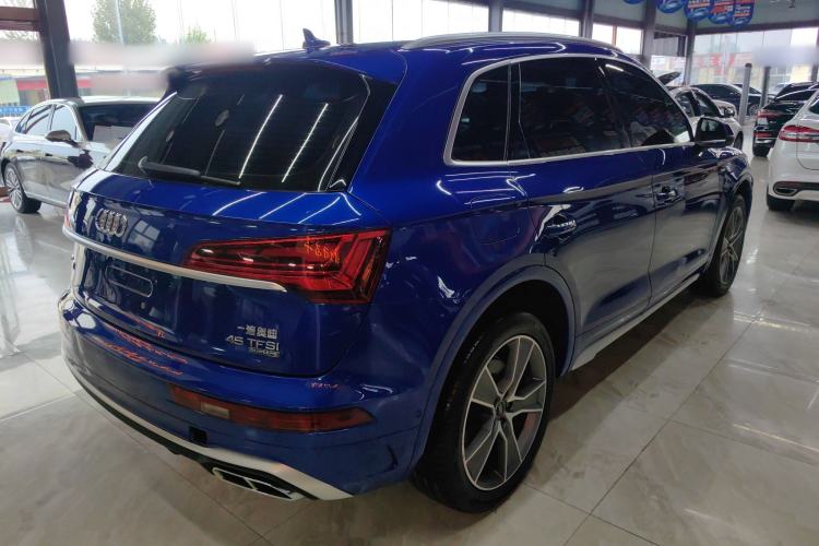 Used Audi Q5L 2021 45 TFSI Luxury Dynamic Edition Rear Right 45 Deg