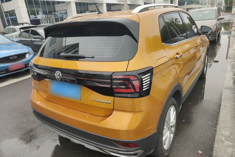 Used Volkswagen T-Cross 2019 1.5L Automatic Comfort Edition Rear Right 45 Deg
