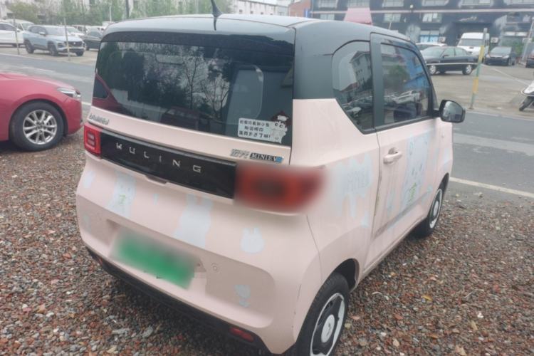 Used Wuling Hongguang MINIEV 2022 Macaron Premium Model – Lithium Ternary Battery Rear Right 45 Deg