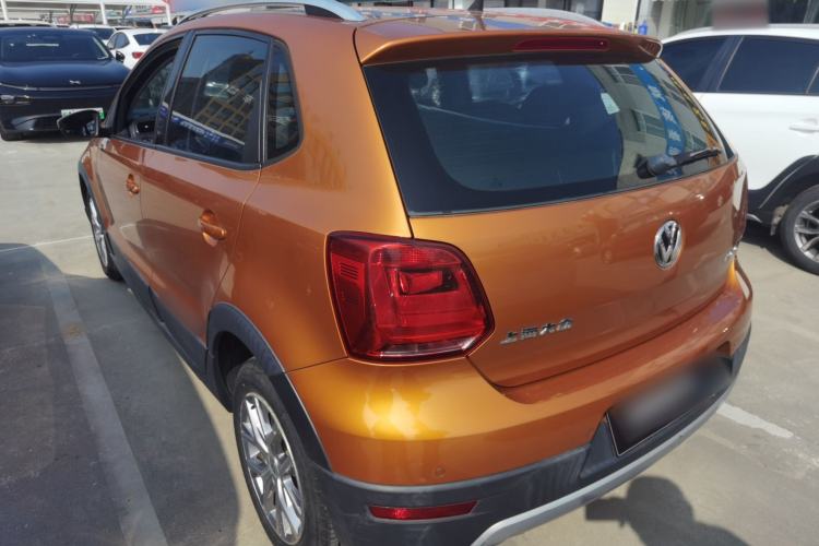 Used Volkswagen Polo 2014 1.6L Cross Polo Automatic Rear Left 45 Deg