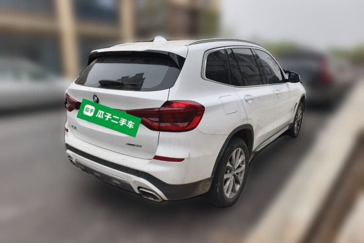 Used BMW X3 2021 xDrive25i Luxury Package Rear Right 45 Deg