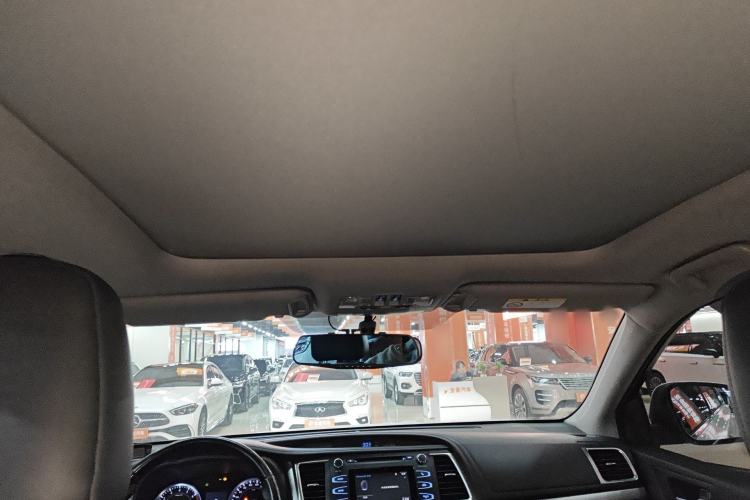 Used Toyota Highlander 2015 2.0T Four-Wheel Drive Luxury Edition 7-Seater Headliner