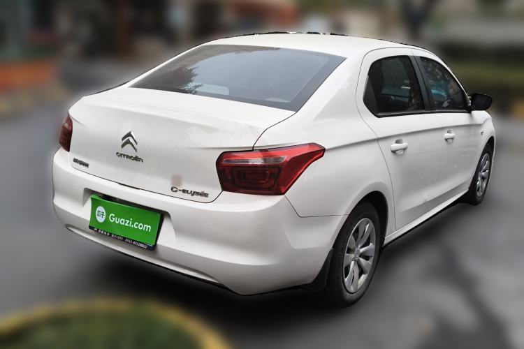 Used Citroen Elysee 2018 Revised Version 1.6L Manual Fashion Edition Rear Right 45 Deg