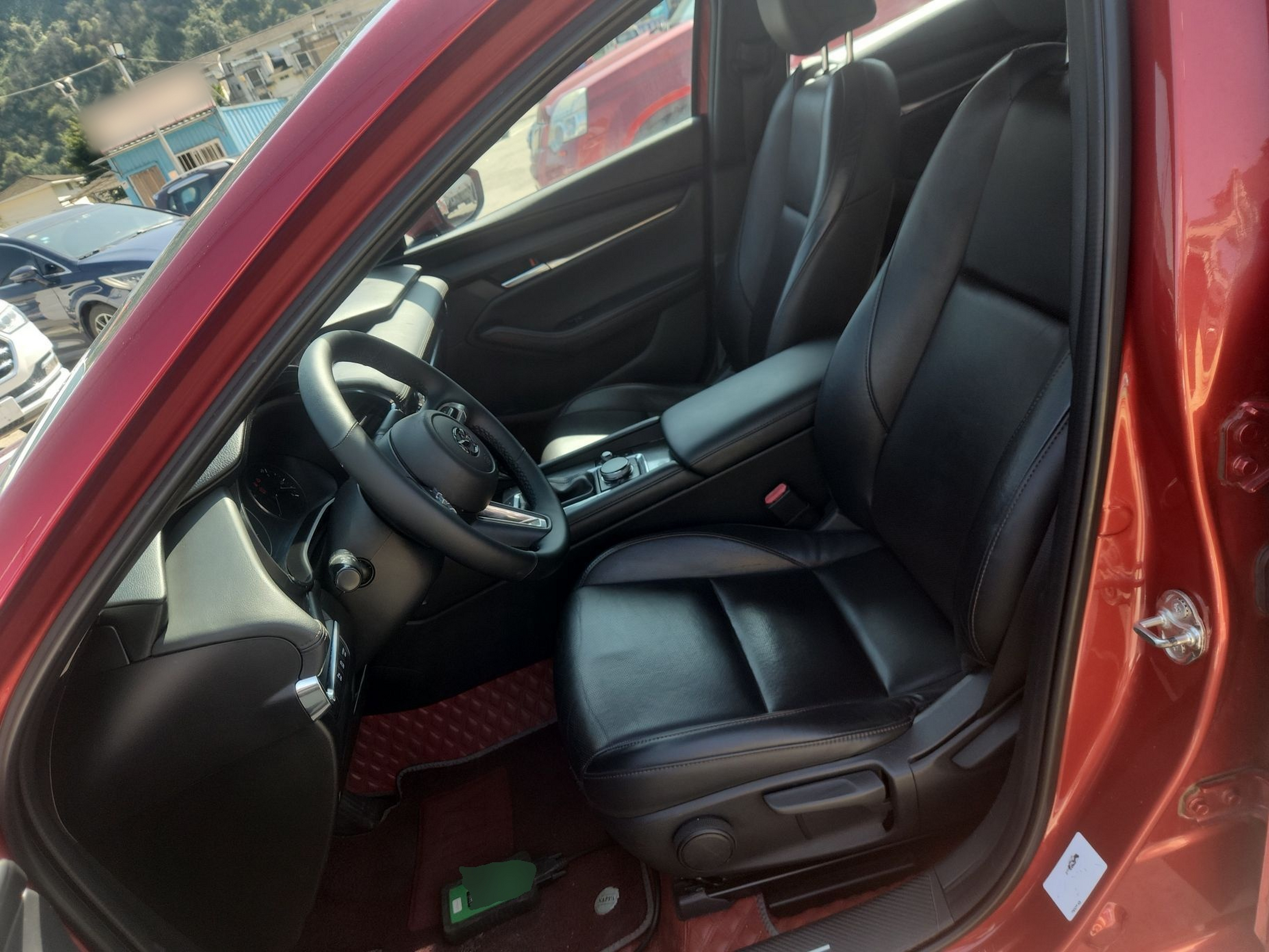 Avant de la voiture