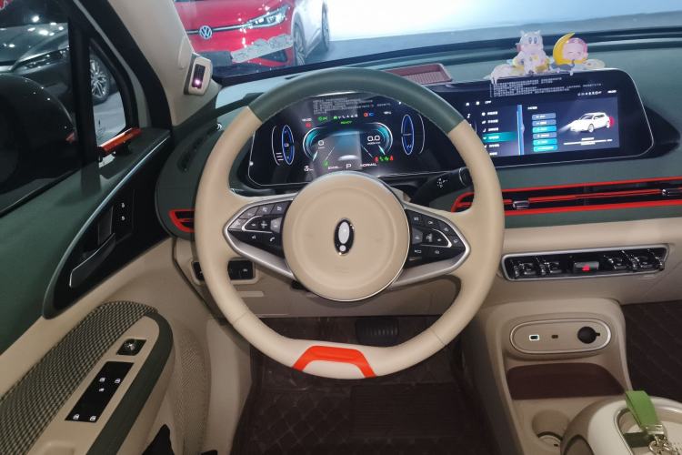 Used ORA Good Cat 2024 501 km Luxury Version Steering Wheel