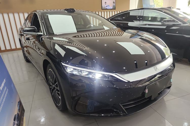 Used BYD Han 2025 DM-i Intelligent Driving Edition 125KM LiDAR Flagship Model Front Right 45 Deg