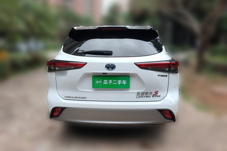 Used Toyota Highlander 2022 Dual-Engine 2.5L Four-Wheel Drive Supreme Edition 7-Seater Rear