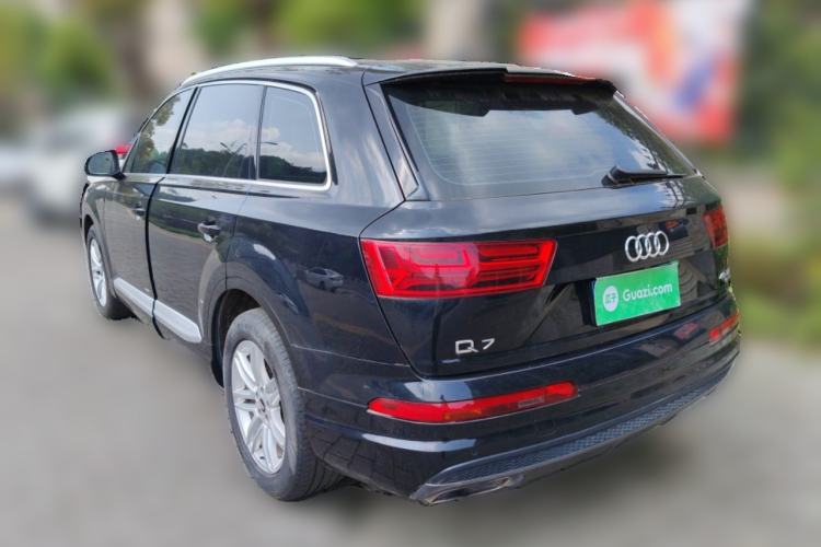 Used Audi Q7 2018 40 TFSI S line Sport Edition Rear Left 45 Deg