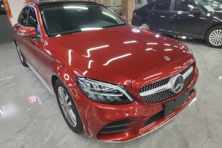 Used Mercedes-Benz C-Class 2021 C 200 L Fashion Edition Sport Version Front Right 45 Deg