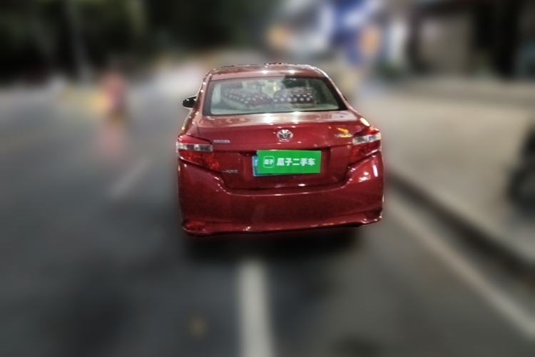Used Toyota Vios 2016 1.5L Automatic ZhiZhen Xingyao Edition Rear