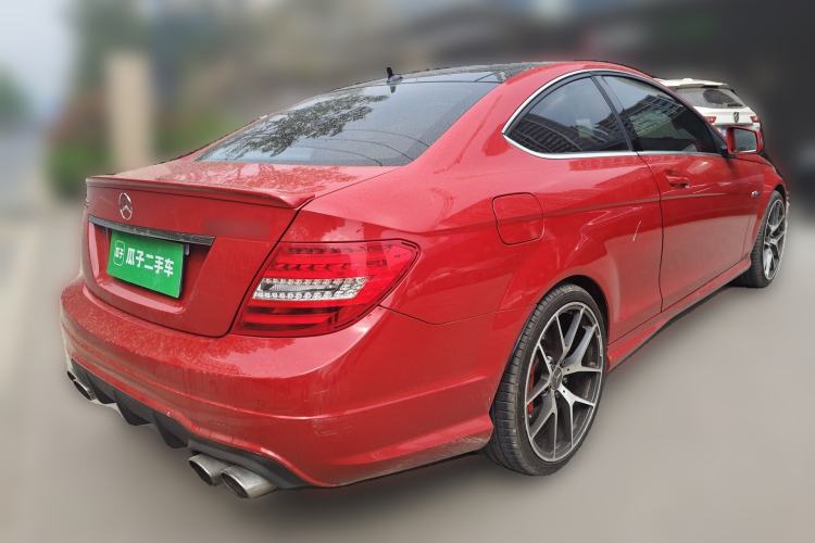 Used Mercedes-Benz C-Class 2013 C 180 Coupe Rear Right 45 Deg