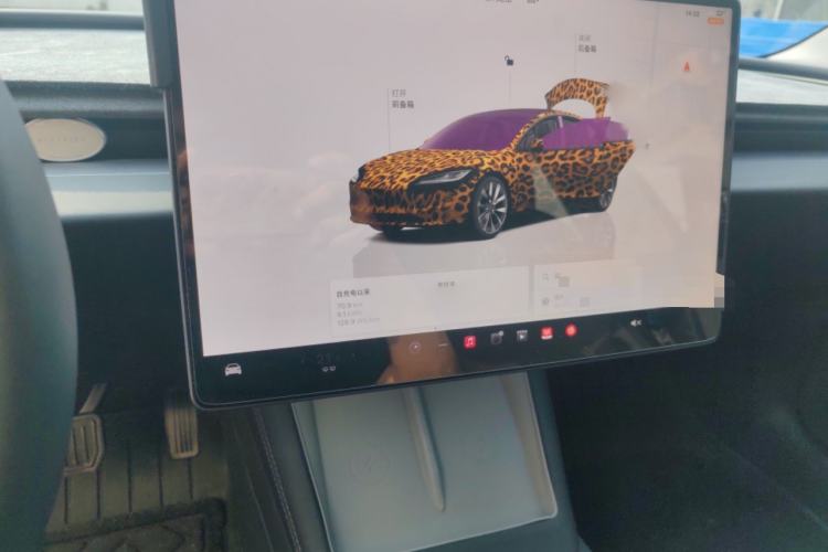 Used Tesla Model 3 2023 Rear-Wheel-Drive Version Audio And AC Panel