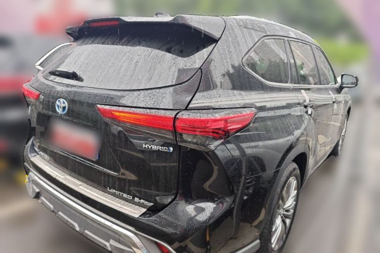 Used Toyota Highlander 2022 Dual-Engine 2.5L Four-Wheel Drive Supreme Edition 7-Seater Rear Right 45 Deg