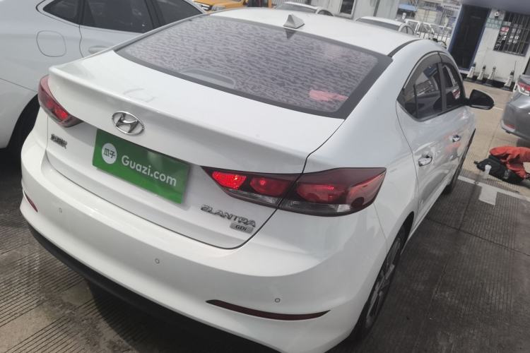 Used Hyundai Elantra (6th Generation / Lingdong) 2016 1.6L Automatic ZhiXuan – Elite Version Rear Right 45 Deg