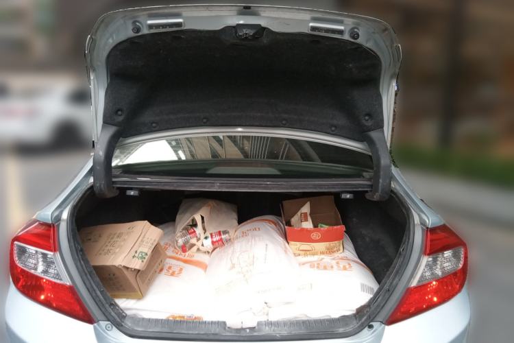 Used Honda Civic 2012 1.8L automatic luxury edition Trunk