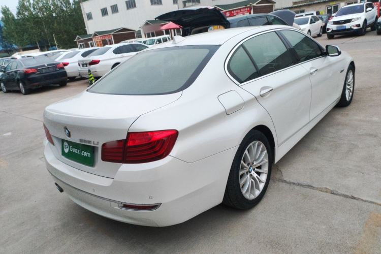 Used BMW 5 Series 2014 525Li Luxury Design Package Rear Right 45 Deg