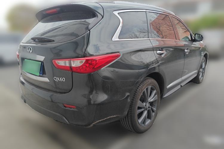 Used Infiniti QX60 2014 2.5 S/C Hybrid Two-Wheel Drive Excellence Edition Rear Right 45 Deg