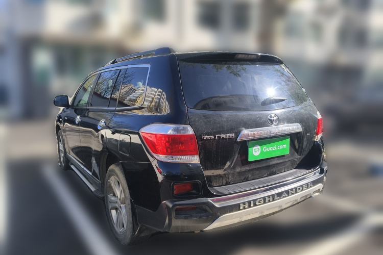 Used Toyota Highlander 2012 2.7L Two-Wheel Drive 7-Seater Luxury Edition Rear Left 45 Deg