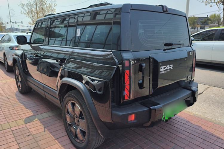 Used iCAR 03T 2024 501km Four-wheel Drive Long-Range Version Rear Left 45 Deg