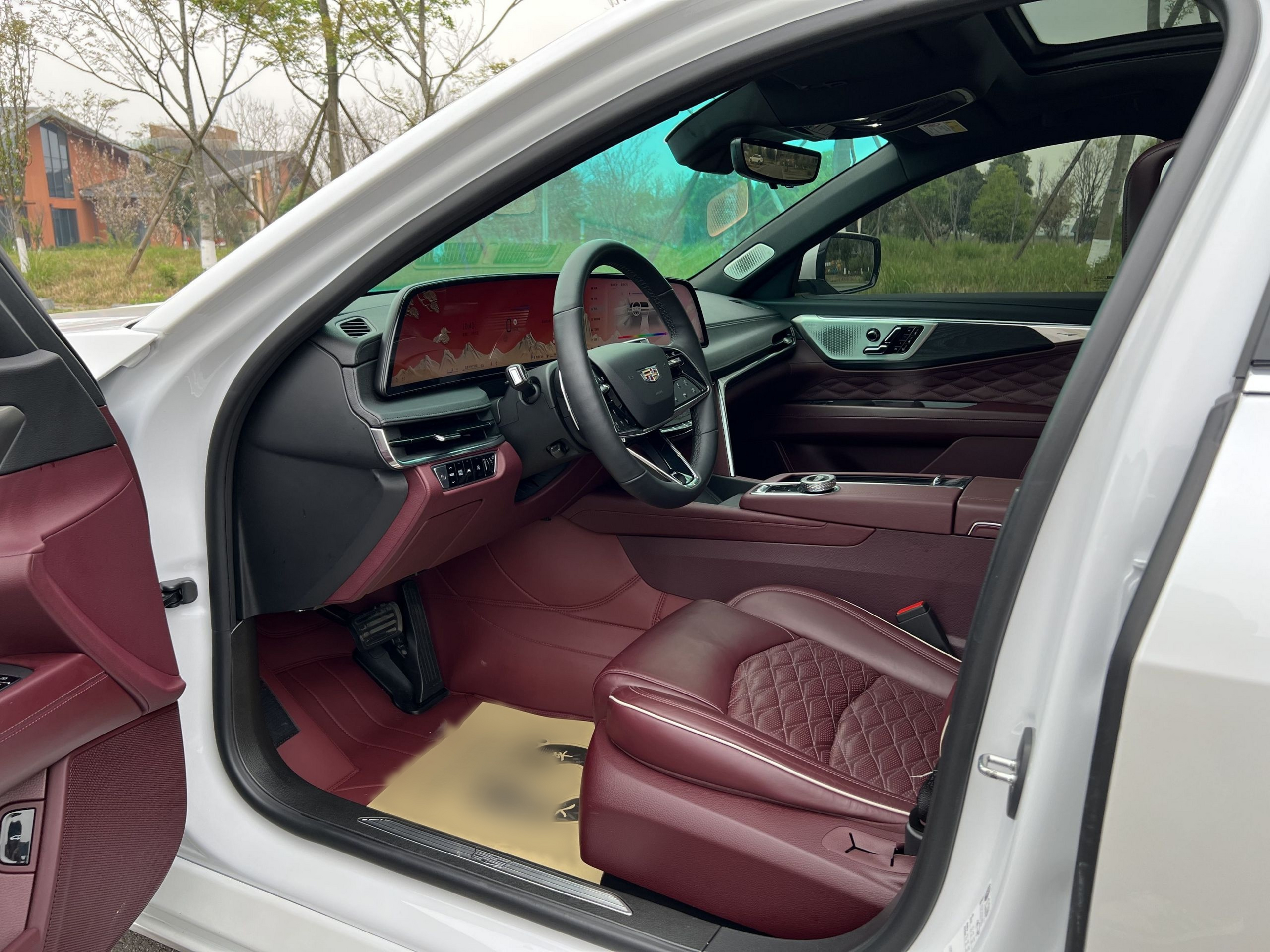 Avant de la voiture