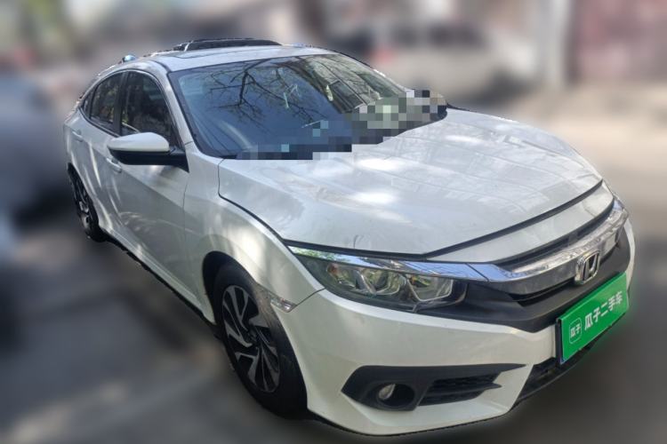 Used Honda Civic 2016 220TURBO CVT Luxury Edition Front Right 45 Deg