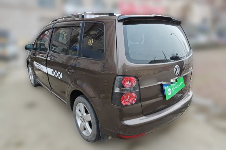 Used Volkswagen Touran 2013 1.4T Manual Comfort Edition 5-Seater Rear Left 45 Deg