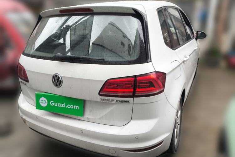 Used Volkswagen Golf Sportsvan 2018 1.6L Automatic Comfort Model Rear Right 45 Deg