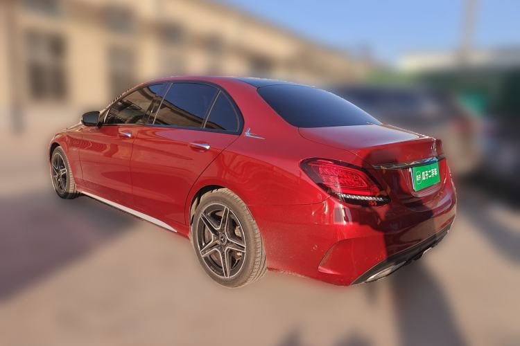 Used Mercedes-Benz C-Class 2021 C 260 L Sport Edition Star Collection Rear Left 45 Deg