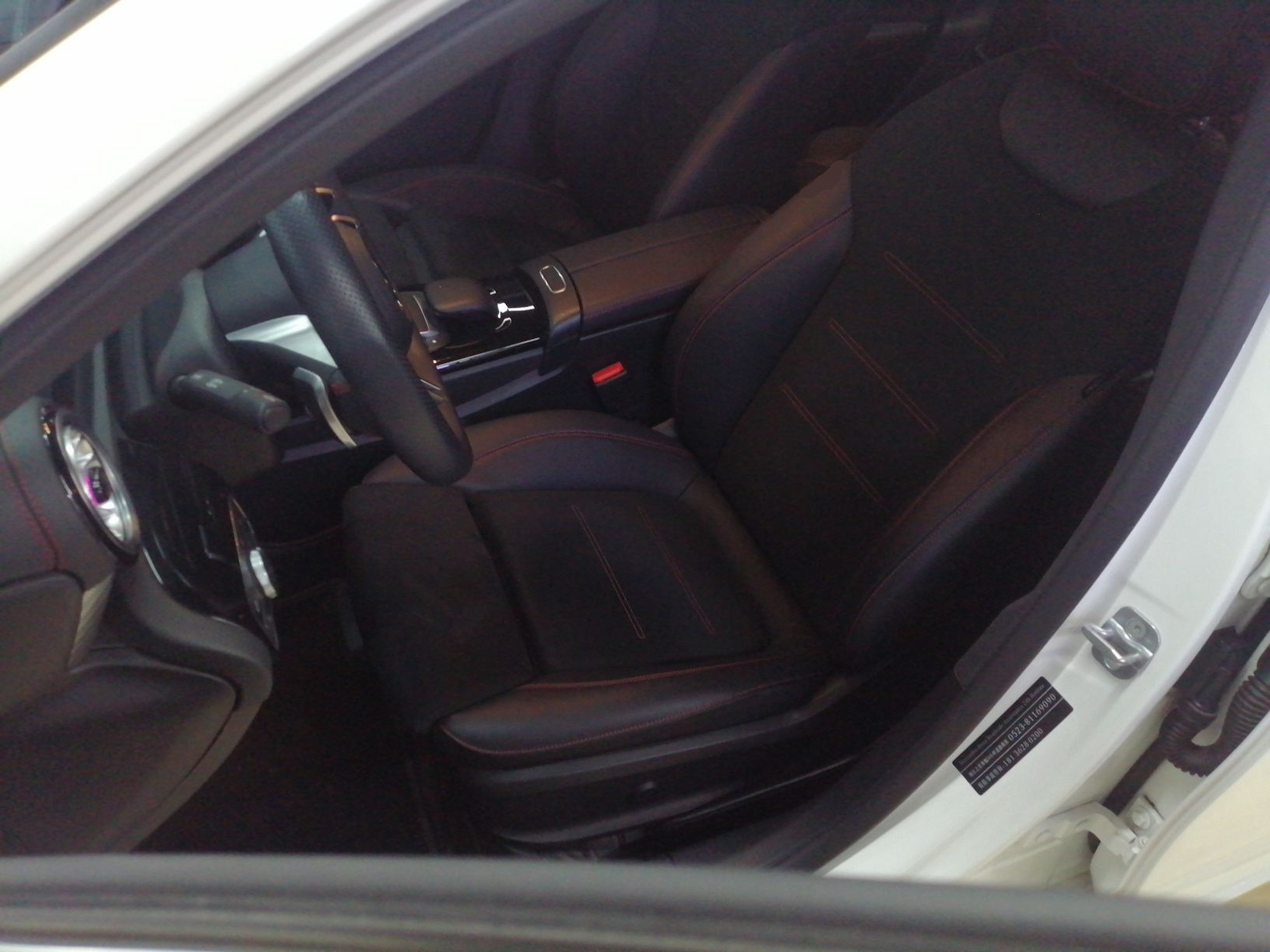 Avant de la voiture