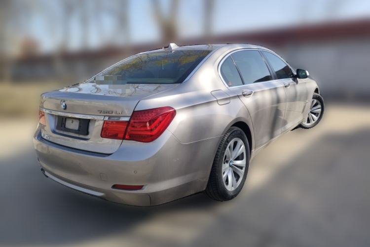 Used BMW 7 Series 2011 730Li Elegant Model Rear Right 45 Deg
