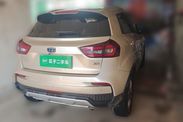 Used Geely Auto Vision X3 2020 1.5L CVT Luxury Model Rear Right 45 Deg