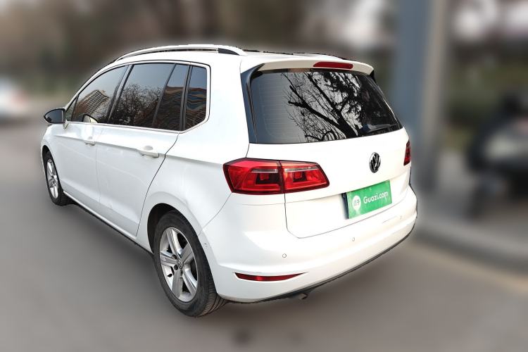 Used Volkswagen Golf 2015 1.4TSI Sportsvan Rear Left 45 Deg