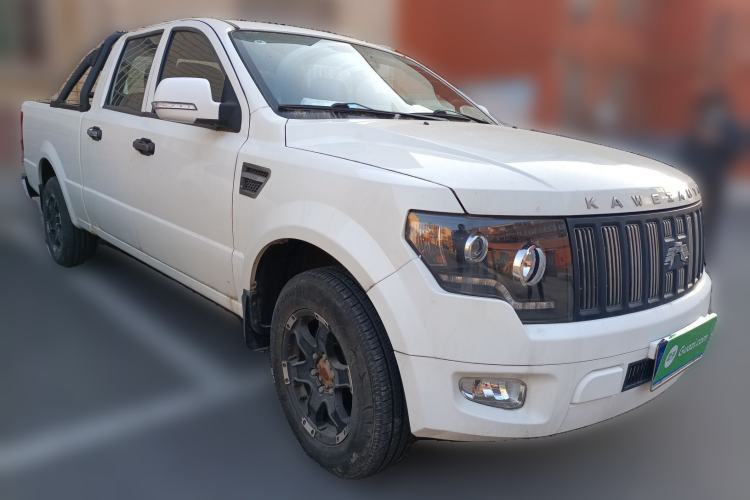 Used Kawei K1 2018 2.8T Diesel Two-Wheel Drive Enjoyment Edition Double-Cab Pickup Truck 4JB1