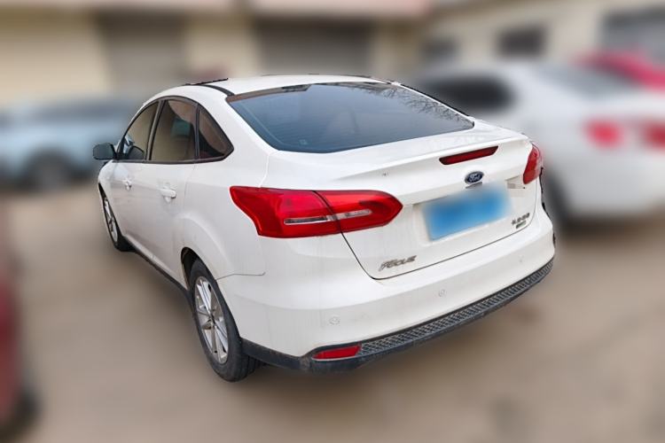 Used Ford Focus 2015 Sedan EcoBoost 125 Automatic Supreme Style Edition Rear Left 45 Deg