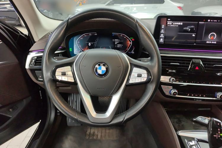 Used BMW 5 Series 2022 Second Facelift 525Li Luxury Package Steering Wheel