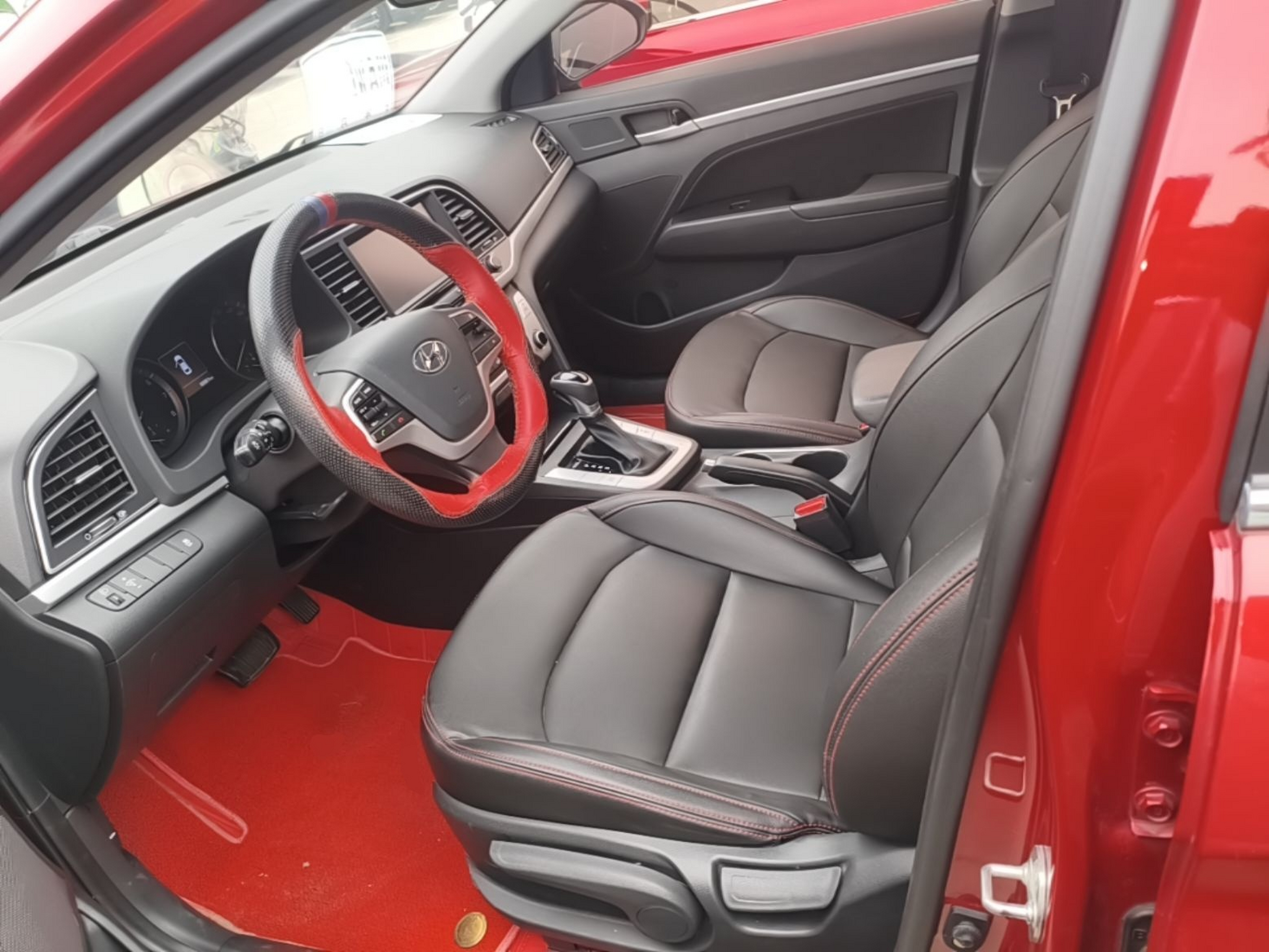 Avant de la voiture