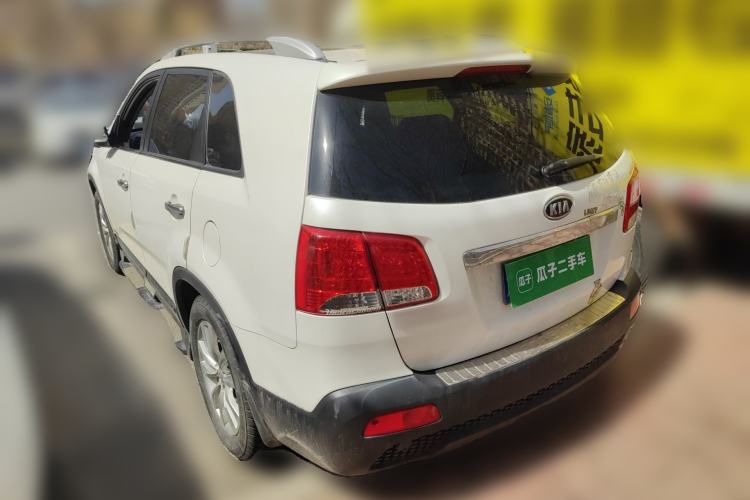 Used Kia Sorento 2012 2.4L Gasoline Luxury Edition Rear Left 45 Deg