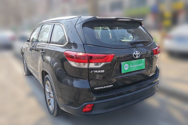Used Toyota Highlander 2018 2.0T Four-Wheel Drive Luxury Version 7 Seats China VI Standard Rear Left 45 Deg